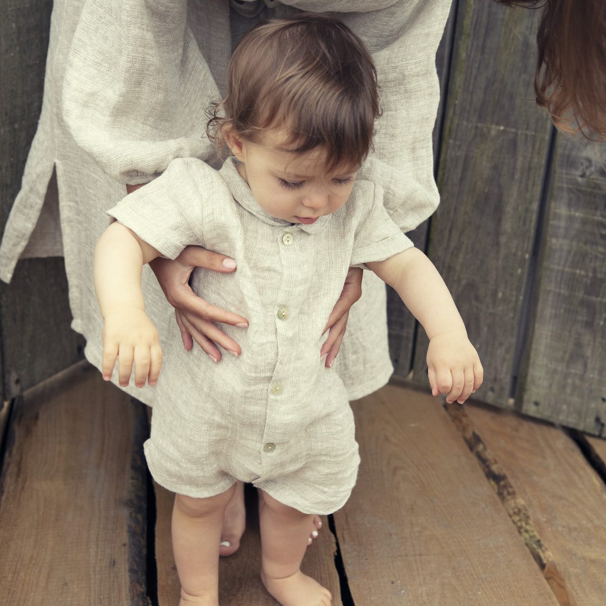 Soft Linen Romper