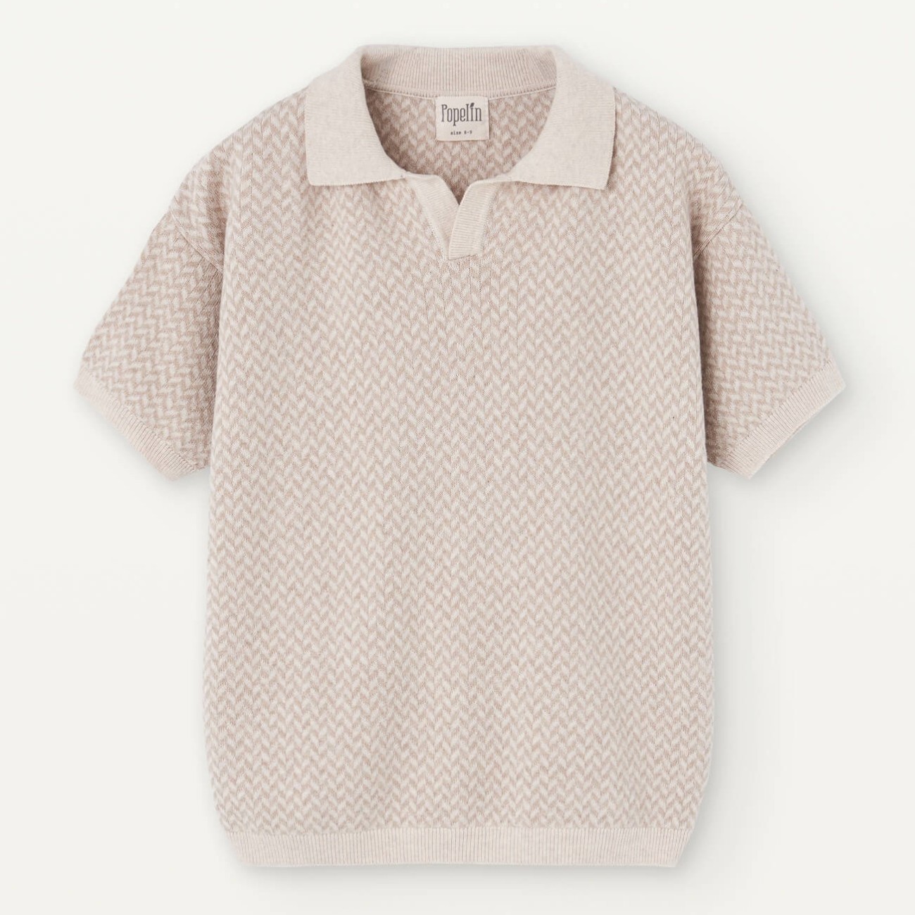 Beige Knitted Jersey
