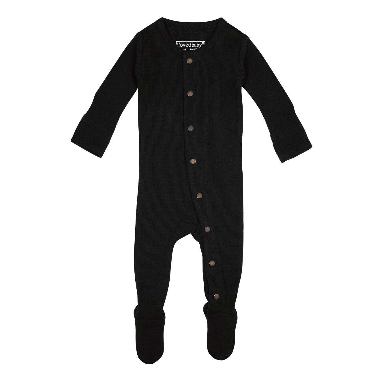 Thermal Baby Footie | Black
