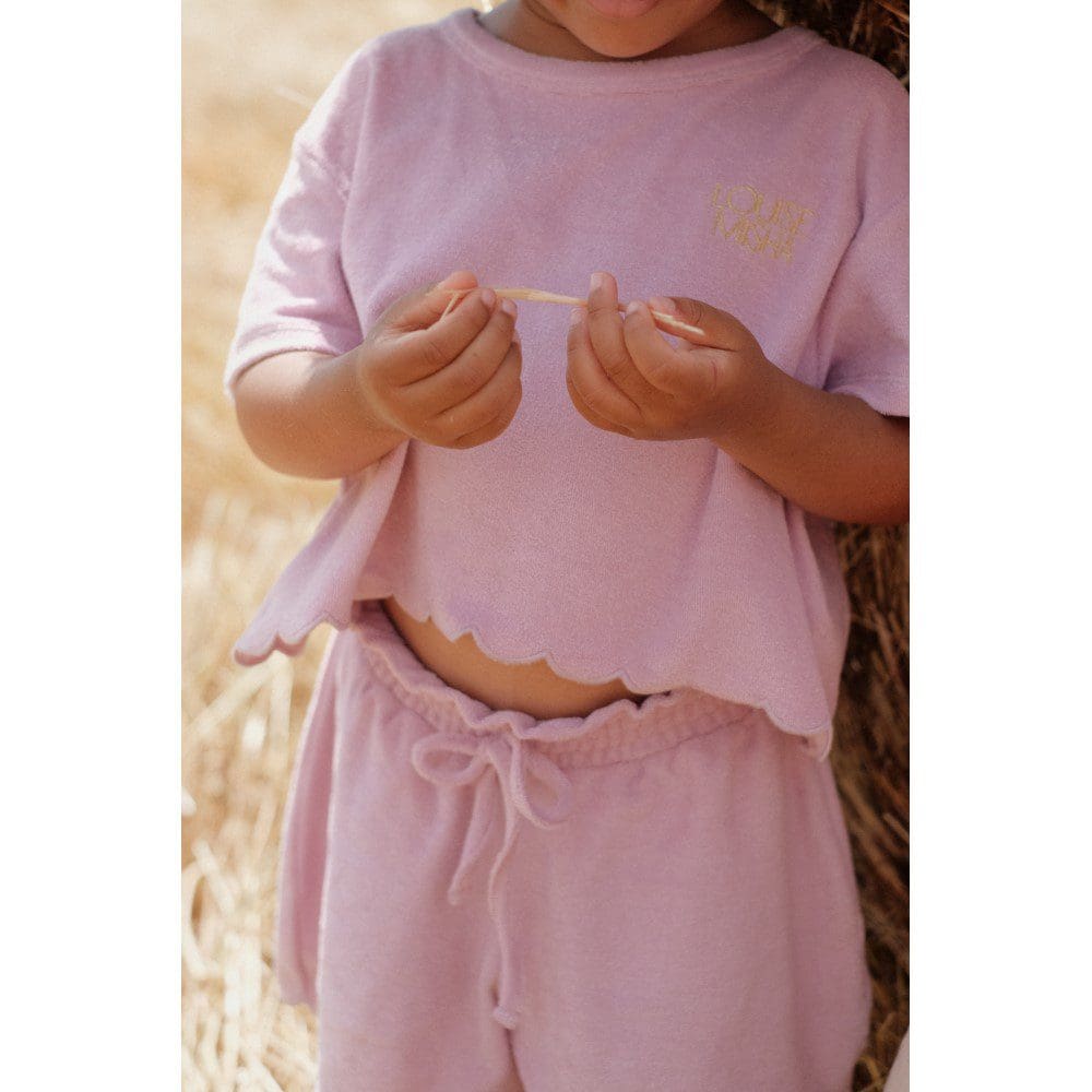 T-shirt Kalistee & Short Clemoune | Lilac