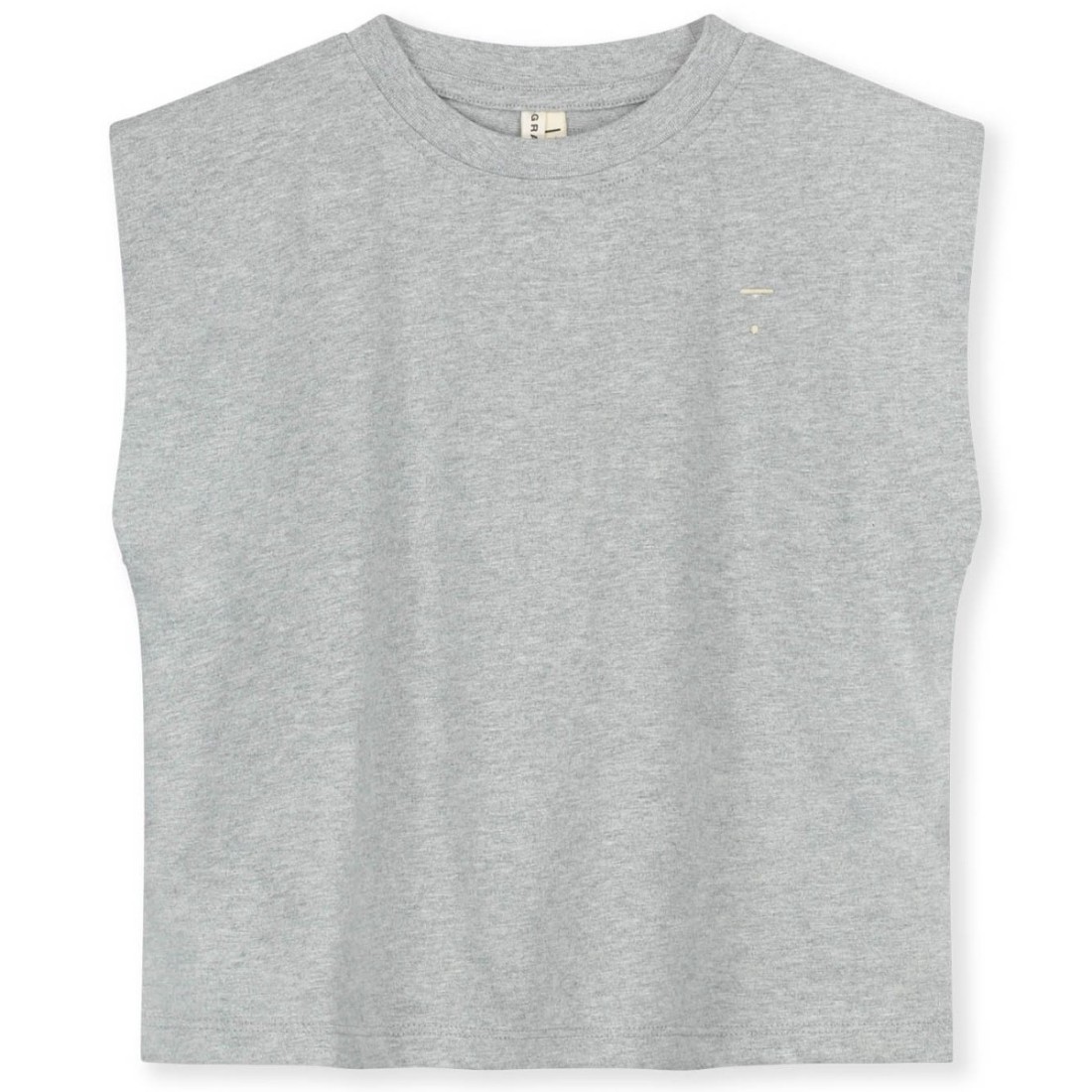 Muscle Tee | Grey Melange