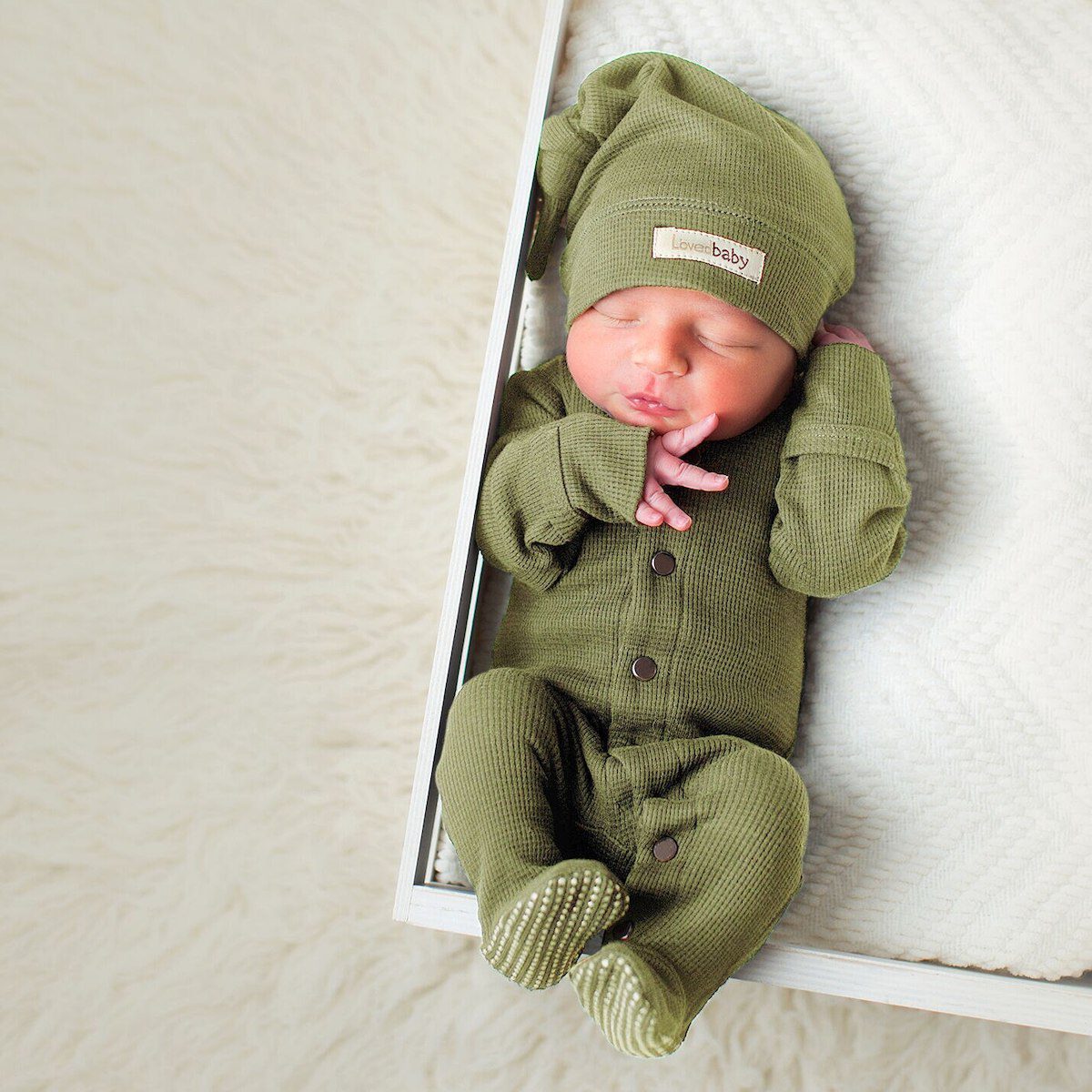 Thermal Knotted Cap | Sage