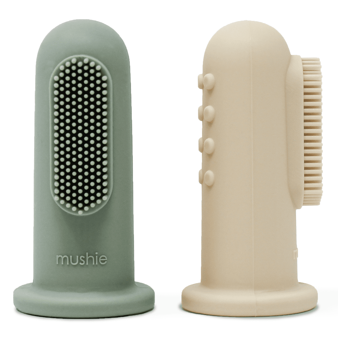 Finger Toothbrush | Shifting Sand/Cambridge Blue