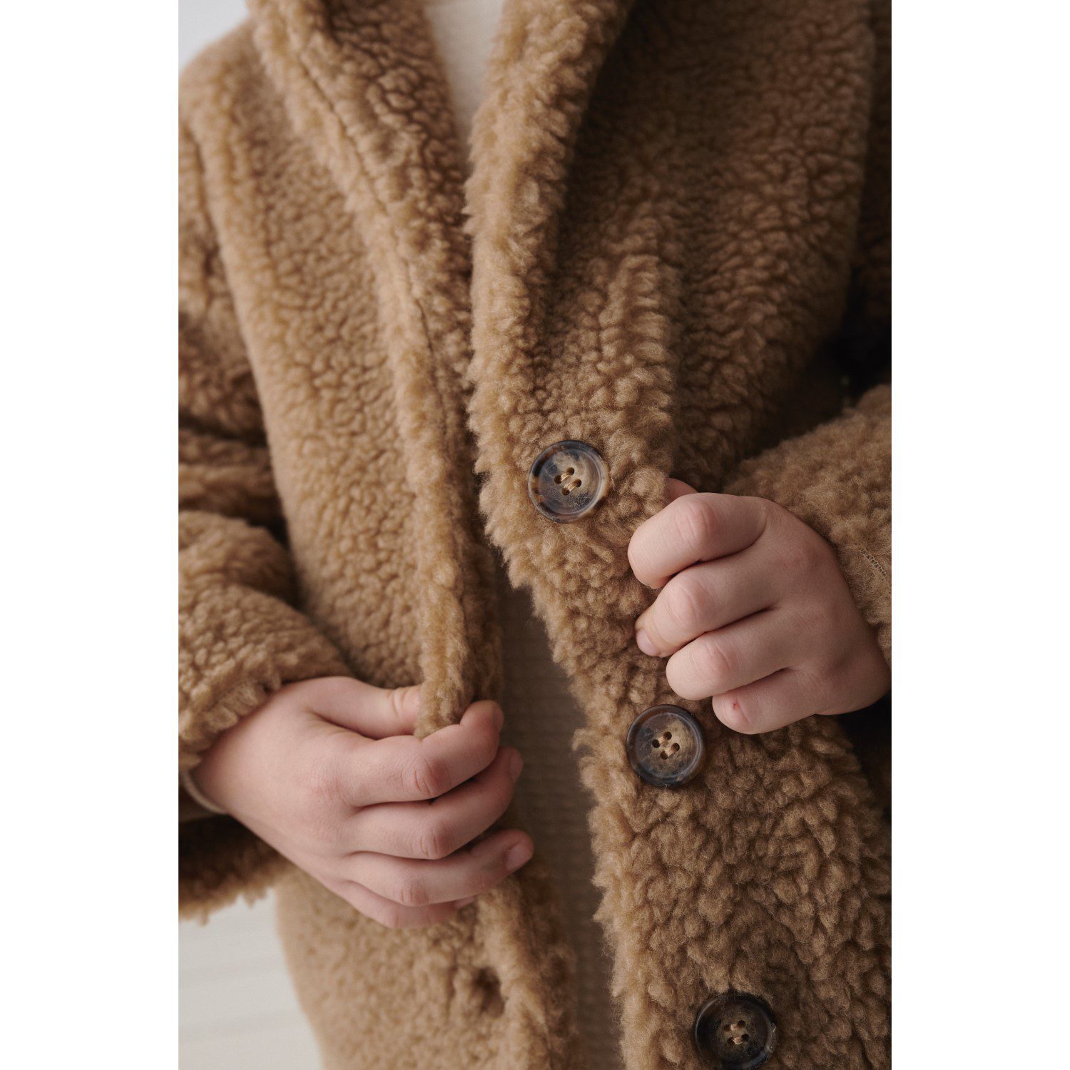 Nan Faux Shearling Coat