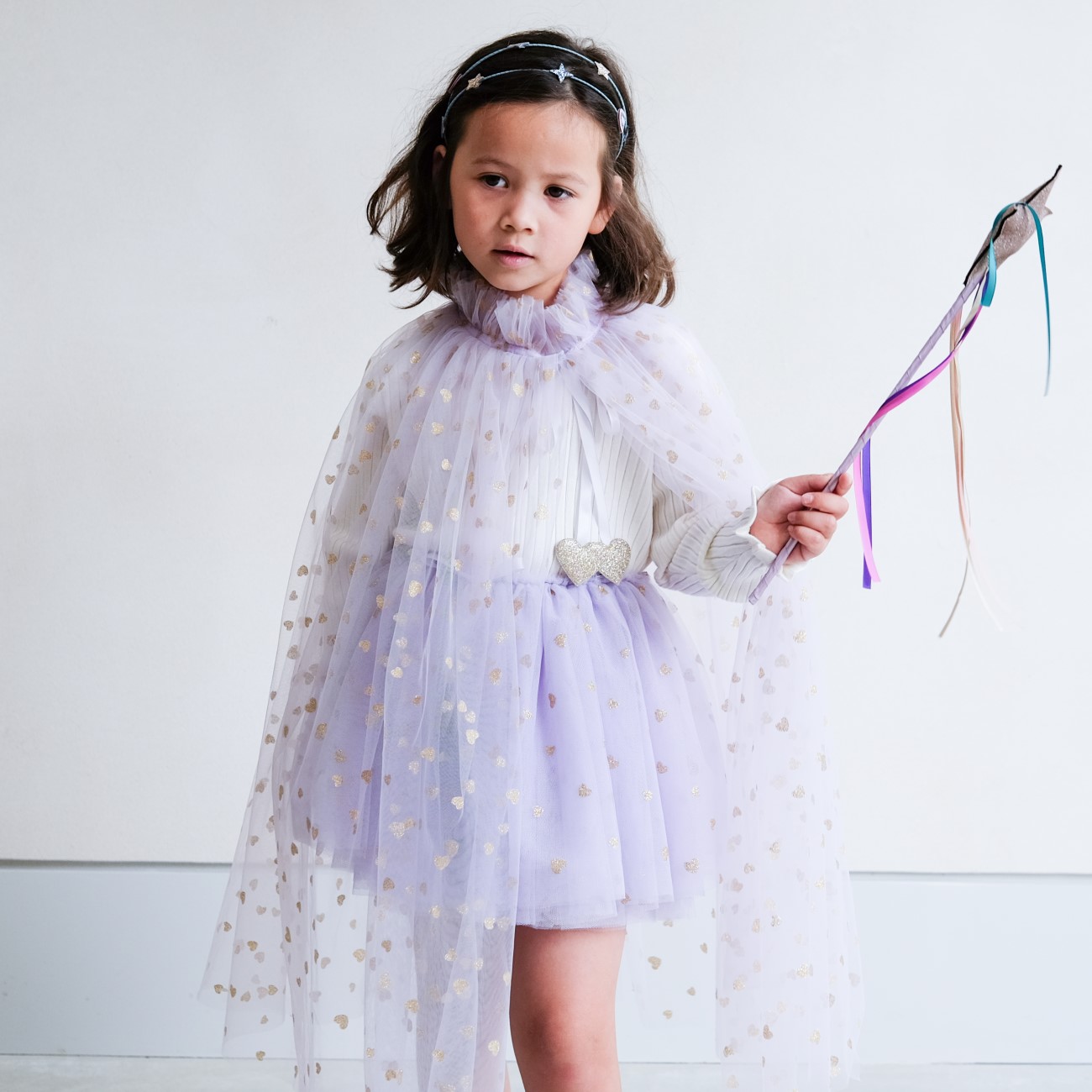 Lilac Heart Cape