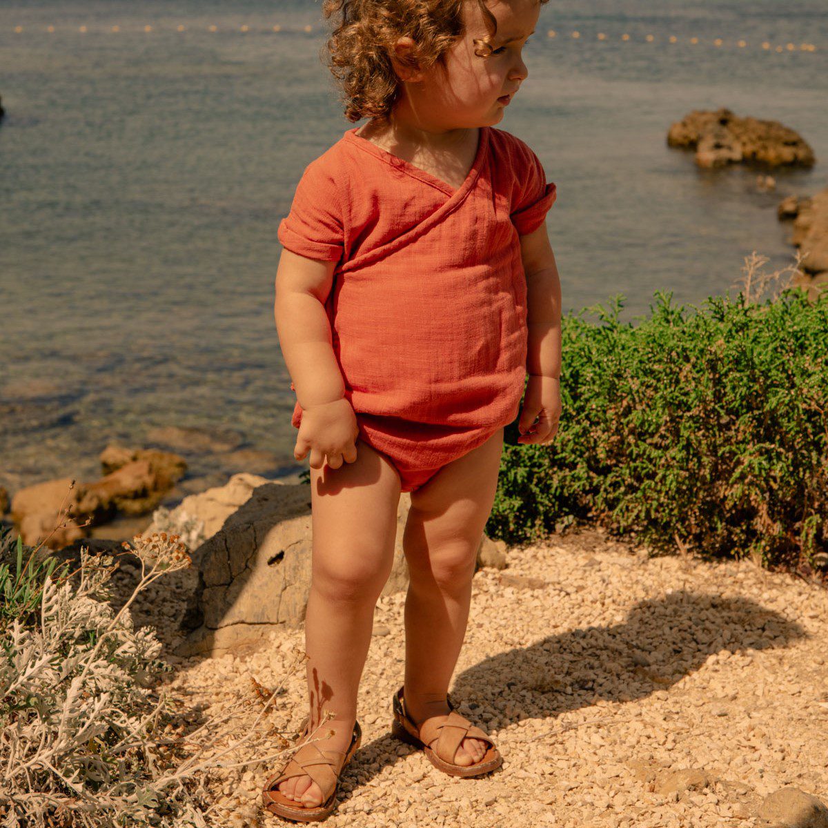 Nuage Romper | Blush Pink