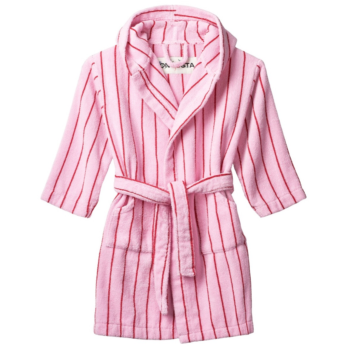 Naram Kids Bathrobe | Baby Pink & Ski Patrol