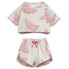 Baby Jersey Sweatshirt & Shorts | Watermelon Print