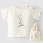 Bunny T-Shirt W/ Gift Bag | Light Grey