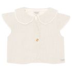 Hennie Linen Gilet | Soft Sand