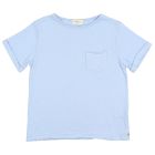Pocket Linen Tshirt | Placid Blue
