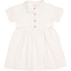 Terracota Mini Check Dress