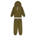Hoodie & Track Pants | Olive Green