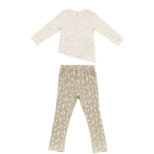 Asymmetrical Hem & Narwhals Pants Set
