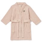 Bertha Bathrobe | Y/D Stripe Tuscany Rose/Creme De La Creme