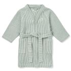 Bertha Bathrobe | Y/D Stripe Peppermint/Creme De La Creme