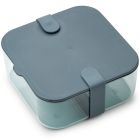 Carin Lunch Box Small | Whale Blue/Sea Blue