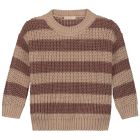 Chunky Knit Sweater | Stripes Dust