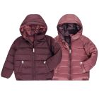 Reversible Puffer | Matte Berry / Cherry