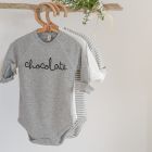 Grey Melange CHOCOLATE Bodysuit
