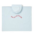 'See You By The Sea' Kaiden Poncho | Pure Sky | Creme De La Creme