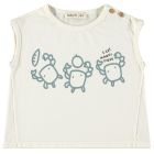 Tshirt Cranc Ecru