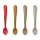 Siv Feeding Spoon 4 Pack | Apple Red Multi Mix