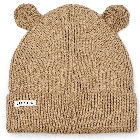 Gina Rib Knit Beanie W/ Bear Ears | Oat