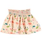 Skirt | Pink W/ Multicolor Geometric Allover