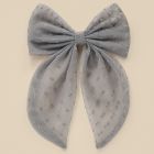Oversized Bow | Vintage Blue