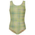 Green Painted Bathing Suit