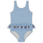 Soline Swimsuit | Provence/White