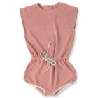 Joa Jumpsuit Terrycloth | Coral Blush