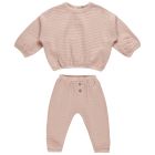 Textured Sweat Set | Blush