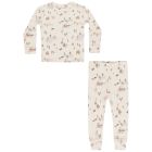 Organic Long Sleeve Pajama Set | Winter Town