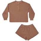 Waffle Knit Set | Spice