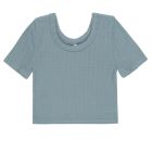 Pointelle Tee | Ocean