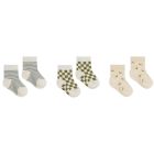 Printed Socks | Pool Stripe, Olive Check, Bananas