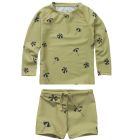 Swim Umbrella Print T-Shirt & Umbrella Swim Pants | Set