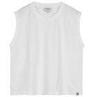 SC 010 White Sleeveless Tshirt
