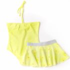 Halter One Piece & Sequin Skirt | Yellow