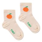 Quarter Socks | Citric Cream Orange
