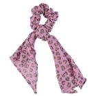 Scrunchie | Lilac W/ Animal Print