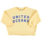 Sweatshirt | Yellow w/ "United Oceans" Print