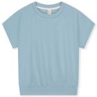 Short Sleeve Sweater | Sky