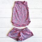Watermelon Shorts & Top Yoga Set