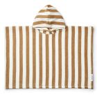 Paco Poncho Junior | Y/D Stripe: Golden Caramel/White