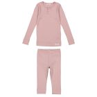 Tee LS & Leggings | Light Plum