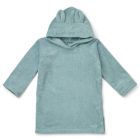 Ilja Bathrobe Poncho Mini | Rabbit Sea Blue