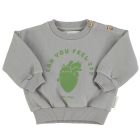 Sweatshirt | Grey W/ "Can You Feel It?" Print